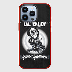 Чехол для iPhone 13 Pro Lil Billy - Saw, цвет: 3D-красный