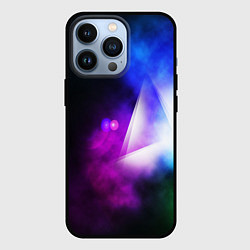 Чехол для iPhone 13 Pro Космос геометрия, цвет: 3D-черный