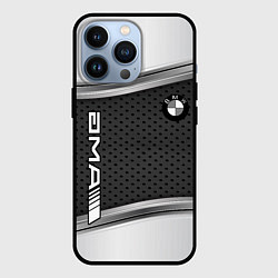 Чехол iPhone 13 Pro BMW car motors metal
