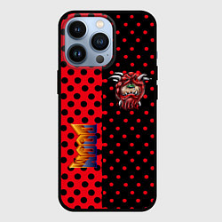 Чехол iPhone 13 Pro Doom pattern steell