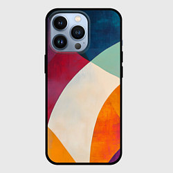 Чехол для iPhone 13 Pro Геометрическая иллюстрация, цвет: 3D-черный