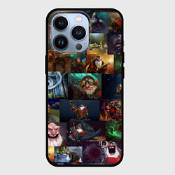 Чехол для iPhone 13 Pro Sniper Dota 2, цвет: 3D-черный