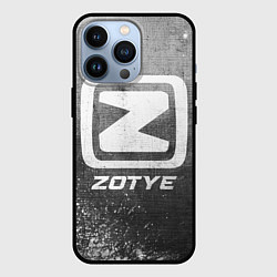 Чехол для iPhone 13 Pro Zotye - grey gradient, цвет: 3D-черный