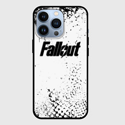 Чехол для iPhone 13 Pro Fallout game краски, цвет: 3D-черный