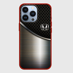 Чехол iPhone 13 Pro Honda metal car