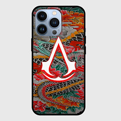 Чехол для iPhone 13 Pro Assassins Creed shadows japan, цвет: 3D-черный