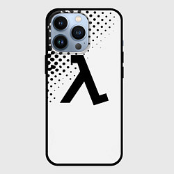 Чехол iPhone 13 Pro Half-life pattern black