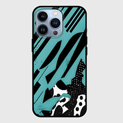 Чехол для iPhone 13 Pro Спорт динамика скорость, цвет: 3D-черный