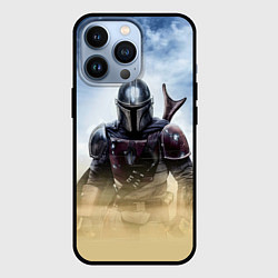 Чехол для iPhone 13 Pro Дин Джарин - Мандалорец, цвет: 3D-черный