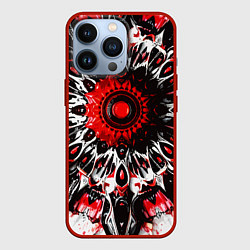 Чехол iPhone 13 Pro Красная сюрреалистичная абстракция