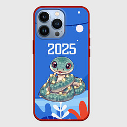 Чехол для iPhone 13 Pro Змейка 2025 года, цвет: 3D-красный