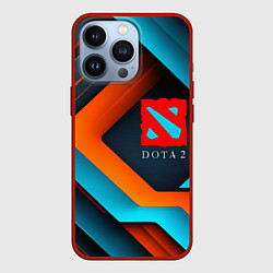 Чехол iPhone 13 Pro Dota 2 абстракция из линий