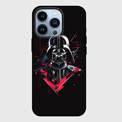 Чехол для iPhone 13 Pro Darth Vader on black, цвет: 3D-черный