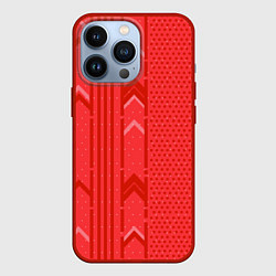 Чехол iPhone 13 Pro Закулисье красные обои