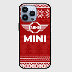 Чехол для iPhone 13 Pro Новогодний Mini, цвет: 3D-черный