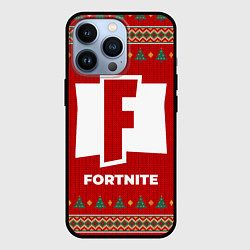 Чехол для iPhone 13 Pro Fortnite new year, цвет: 3D-черный