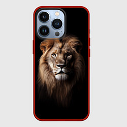 Чехол для iPhone 13 Pro Mufasa, цвет: 3D-красный
