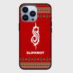 Чехол для iPhone 13 Pro Slipknot new year, цвет: 3D-черный