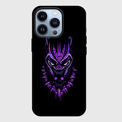Чехол для iPhone 13 Pro Black Panther head, цвет: 3D-черный