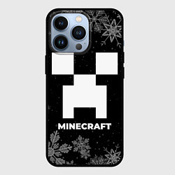 Чехол для iPhone 13 Pro Снежный Minecraft, цвет: 3D-черный