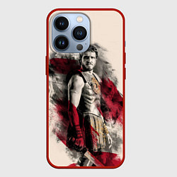 Чехол для iPhone 13 Pro Гладиатор 2, цвет: 3D-красный