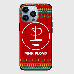 Чехол для iPhone 13 Pro Pink Floyd new year, цвет: 3D-черный