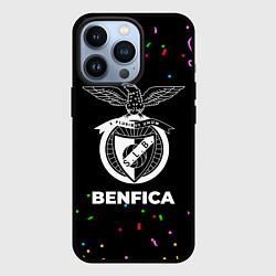 Чехол для iPhone 13 Pro Benfica конфети, цвет: 3D-черный