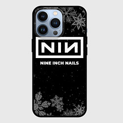 Чехол для iPhone 13 Pro Снежный Nine Inch Nails, цвет: 3D-черный