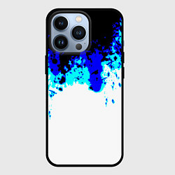 Чехол для iPhone 13 Pro Синяя кровь андроида, цвет: 3D-черный