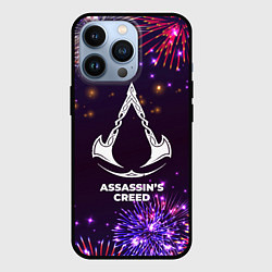 Чехол для iPhone 13 Pro Праздничный Assassins Creed, цвет: 3D-черный