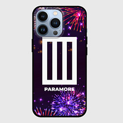 Чехол для iPhone 13 Pro Праздничный Paramore, цвет: 3D-черный