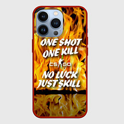 Чехол iPhone 13 Pro Counter Strike - motto flame