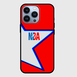 Чехол для iPhone 13 Pro NBA star, цвет: 3D-черный