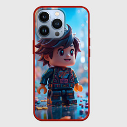Чехол iPhone 13 Pro Человечек из лего