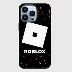 Чехол для iPhone 13 Pro Roblox конфети, цвет: 3D-черный