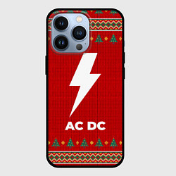 Чехол для iPhone 13 Pro AC DC new year, цвет: 3D-черный