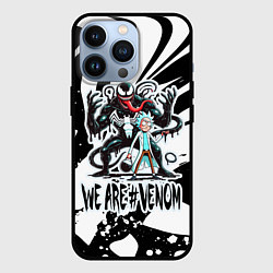 Чехол для iPhone 13 Pro Rick Sanchez - we are Venom meme, цвет: 3D-черный