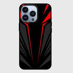Чехол для iPhone 13 Pro Sport uniform - red, цвет: 3D-черный