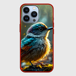Чехол для iPhone 13 Pro Кукушка, цвет: 3D-красный