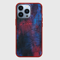 Чехол для iPhone 13 Pro Космическая паутина, цвет: 3D-красный
