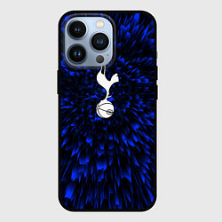 Чехол для iPhone 13 Pro Tottenham blue energy, цвет: 3D-черный