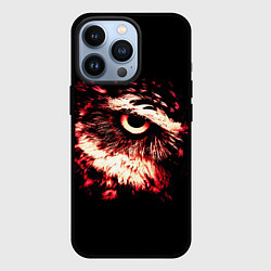 Чехол для iPhone 13 Pro Совух - светлый, цвет: 3D-черный