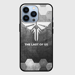 Чехол для iPhone 13 Pro The Last Of Us - grey gradient, цвет: 3D-черный