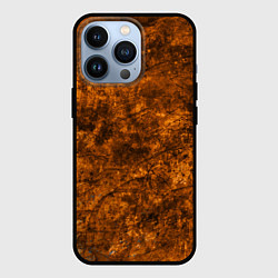 Чехол для iPhone 13 Pro Абстракция - rusty smoke, цвет: 3D-черный