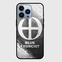 Чехол для iPhone 13 Pro Blue Exorcist - grey gradient, цвет: 3D-черный