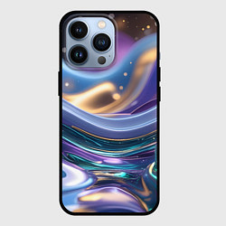 Чехол для iPhone 13 Pro Космическая краска, цвет: 3D-черный