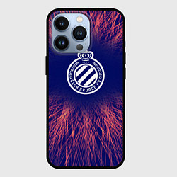 Чехол для iPhone 13 Pro Club Brugge red energy, цвет: 3D-черный