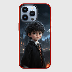 Чехол для iPhone 13 Pro Серьезный Гарри Поттер, цвет: 3D-красный