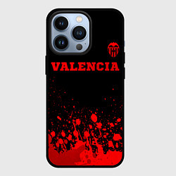 Чехол для iPhone 13 Pro Valencia - red gradient посередине, цвет: 3D-черный