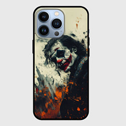 Чехол для iPhone 13 Pro Джокер стиль красок, цвет: 3D-черный